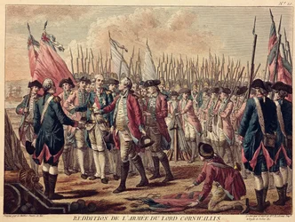 De overgave van Yorktown, 17 oktober 1781